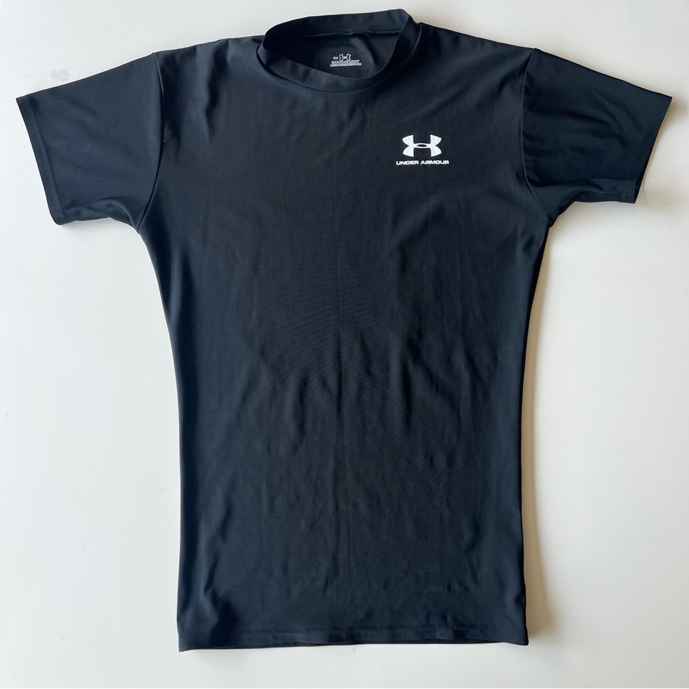 Under Armour Black Fitted T-Shirt